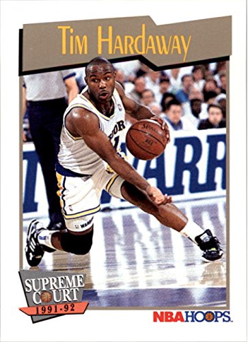 1991-92 Hoops #465 Tim Hardaway SC NBA Basketball Trading Card