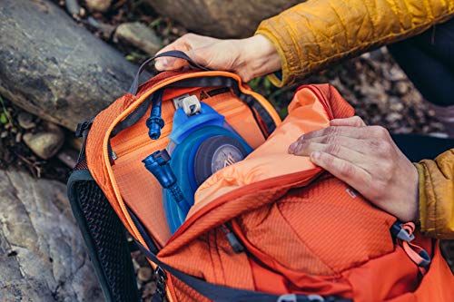 Gregory Juno 30L H2O Women\'s Day Hiking/Backpacking Hydration Backpack with Included Reservoir, Breathable Backpanel and Shoulder Harness, Plus Size, Laguna Blue