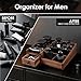YIOJOYD Cologne Organizer For Men,Perfume Organizer,Bathroom Organizers,Bathroom Counter,Perfume Stand,Cologne Stand,Cologne Tray,Dresser Top Organizers,Mens Room Decor,Gifts for Men