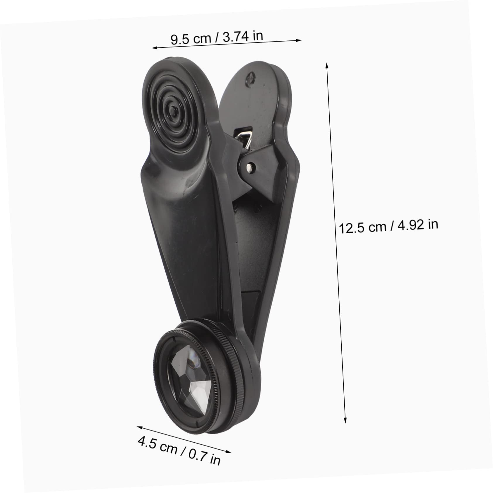 WOONEKY Obiettivo Per Fotocamera Del Telefono Kit Obiettivo Grandangolare Fisheye Adatto Per Uso Professionale e Personale Nero