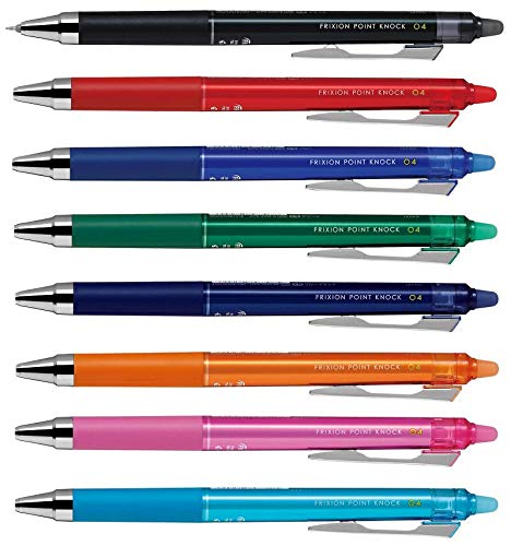 Pilot フリクションポイントノック04 8色セット Amazon | パイロット ゲルインキボールペン フリクションポイント