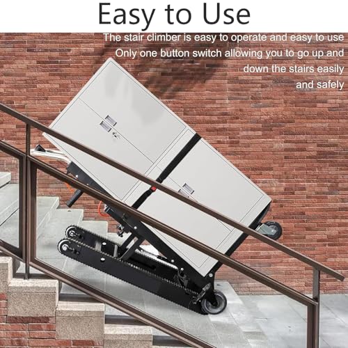 Carretilla eléctrica para escaleras, 500kg capacidad miniatura 6
