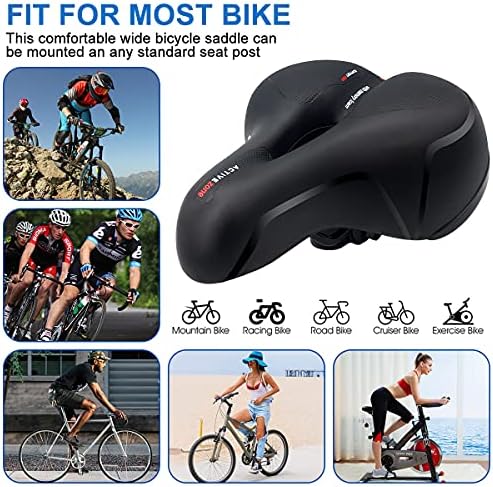 Roryimke Bike Seat Bike Saddle Bicycle Saddle for Adults for Mountain - 5