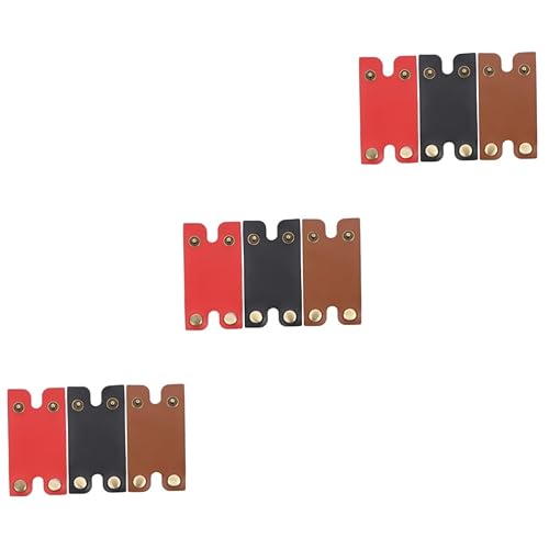 FRCOLOR 9 unids afeitadora caso Razor seguridad mangas accesorios maquinilla de afeitar piezas maquinilla de afeitar cabeza manga maquina de afeitar