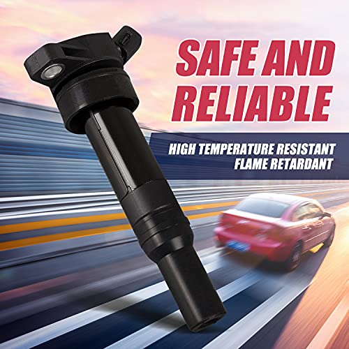 image for RANSOTO 4 PCS Ignition Coils Compatible with Hyundai Elantra/ Elantra 