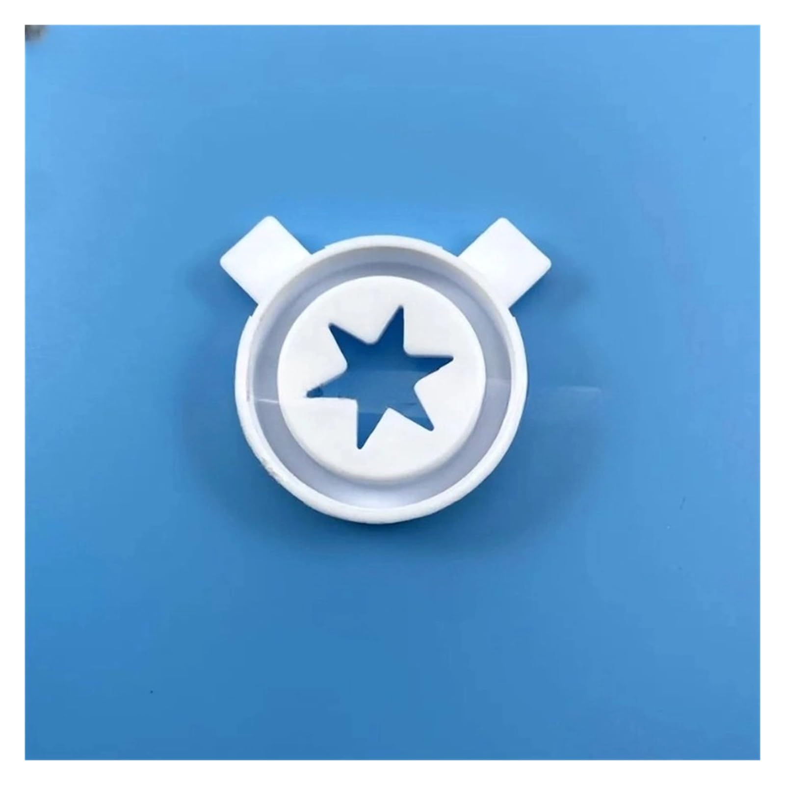 1Pcs Hexagon-Shaped Moulding Lid for Ice Cream Maker Modeling Cap Nozzle of Soft Serve Machine Accessory 39mm