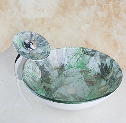Mélangeur de salle de bain cascade design moderne pour lavabo de WC élégant