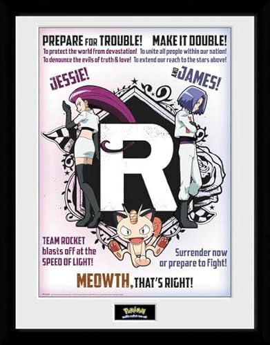 GB eye LTD, Pokemon, Team Rocket, stampa