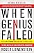 When Genius Failed: The Rise and Fall of Long-Term Capital Management