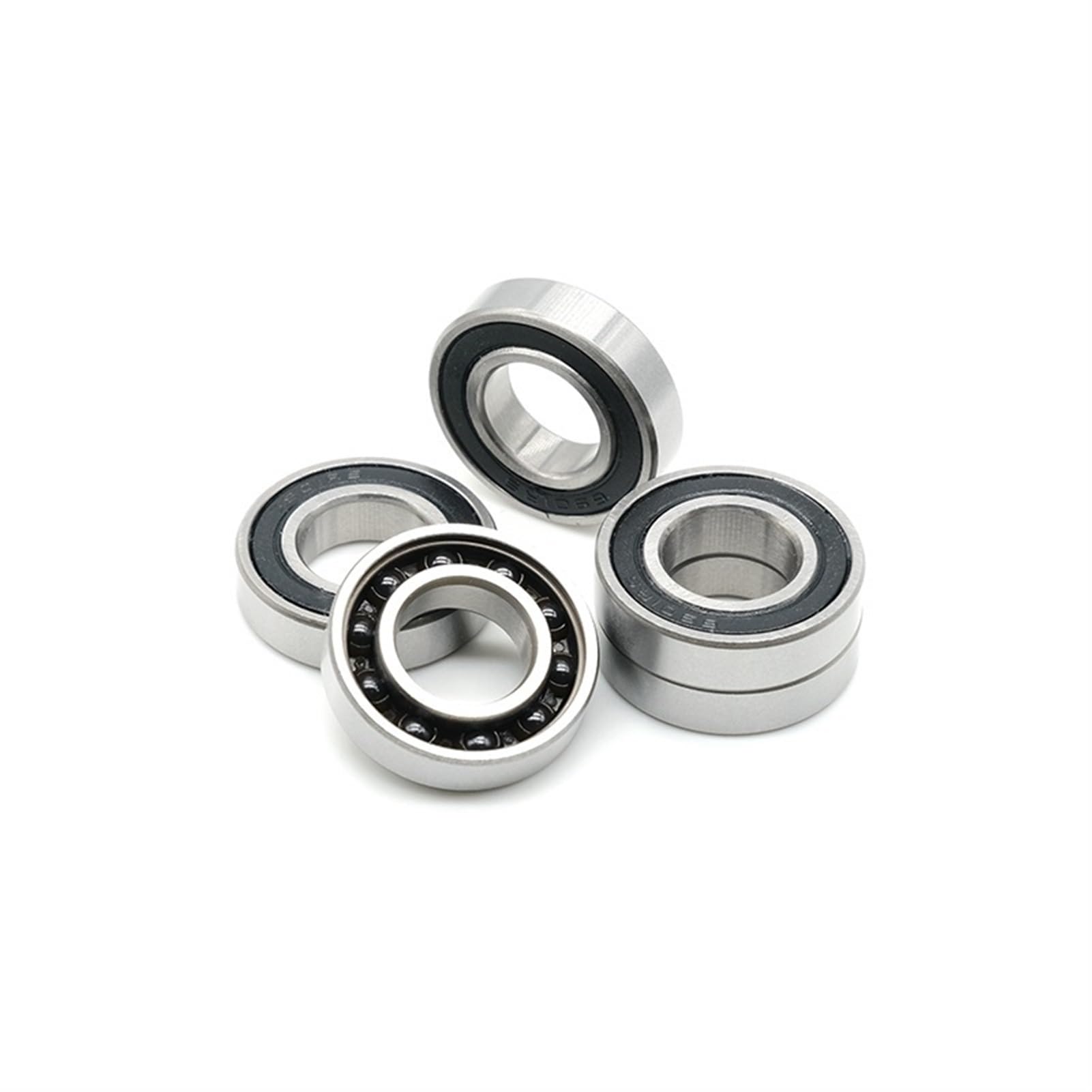 Cuscinetti a sfere a gola profonda 5 pezzi 6901 cuscinetto ceramico ibrido 12x24x6 mm ABEC-7 movimenti centrali e ricambi for bicicletta 6901RS cuscinetti a sfera Si3N4 6901 2RS