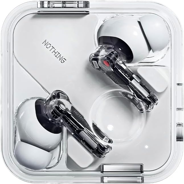Nothing (ナッシング) ワイヤレスイヤホン Nothing Ear【VGP 2025 金賞】ノイズキャンセリング/ChatGPT対応/Bluetooth / 最大40.5時間使用可能 / 軽量/外音取り込み/急速充電/ハイレゾオーディオ/iPhone&Android対応/ホワイト