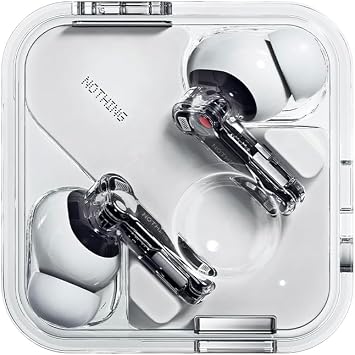 VGP 2025 Gold Award Nothing Wireless Earbuds NOTHING Ear, Noise-Canceling, ChatGPT Compatible, Bluetooth, Up to 40.5 Hours of Use, Lightweight, External Sound Capture, High Resolution Compatible
