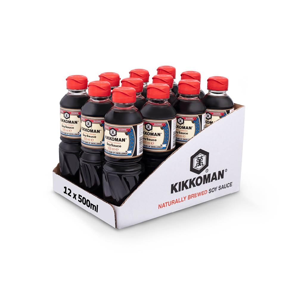 Kikkoman Naturally Brewed Soy Sauce 500ml
