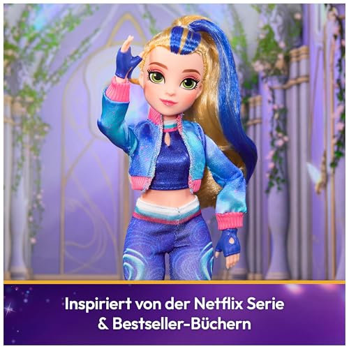 Unicorn Academy Ankleidepuppe Isabel - die Originalpuppe zur beliebten Netflix-Serie, 24 cm groß, mit echtem Haar… – Ansicht 6