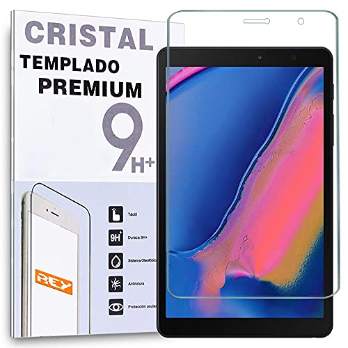 REY Protector de Pantalla para Samsung Galaxy Tab A con S Pen 8' WiFi (2019), Cristal Vidrio Templado Premium