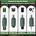 2 Pack Trip Alarm, Perimeter Trip Alarm, 12 Gauge Camping Trip Wire Alarm Device with 4pcs Screws& Extension Chain, Early Warning Security System for Outdoor and Property Safety/ Bear Deterrent