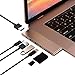 Purgo USB C Hub for MacBook Pro Air 13 15 inch M1 2022/2021-2018, MacBook Adapter with 4K HDMI, 100W PD, 40Gbps TB3 5K@60Hz, USB-C, 2 USB 3.0 and SD/Micro Card Readers