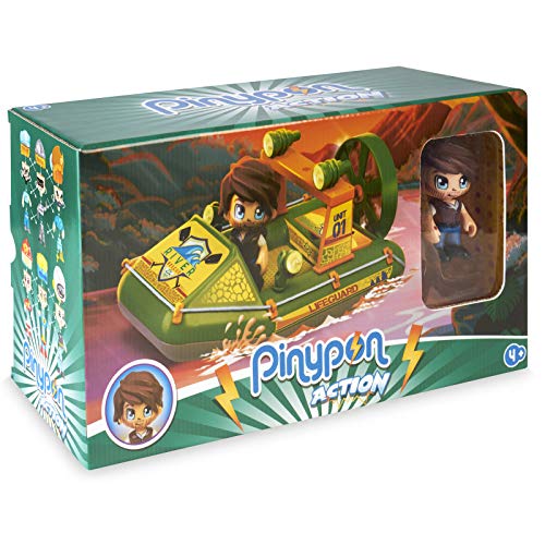 Pinypon Action - Wild Lancha Rescate, para niños y niñas a Partir de 4 años, Famosa (700016340)