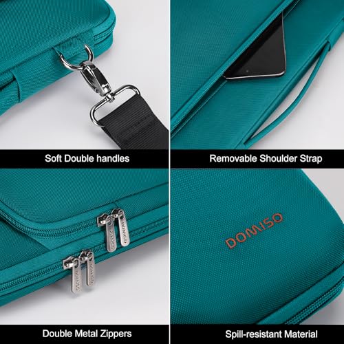 DOMISO Funda para portátil AA55 maletín protector acolchado gris 6