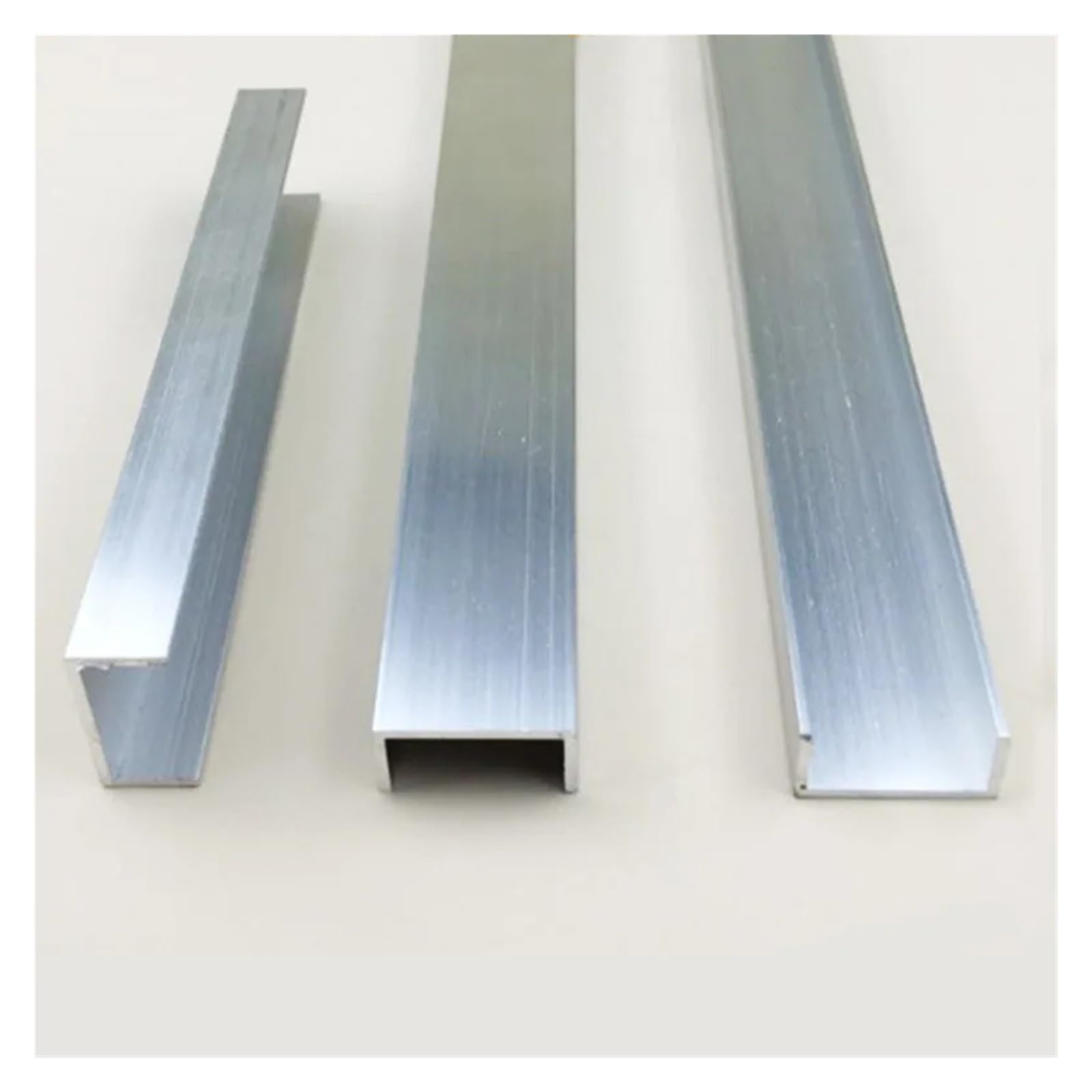 Perfil de Aluminio en U, Perfiles en U de aleación de Aluminio en Varios tamaños for enmarcar.(70x40x2mm 2pcs)