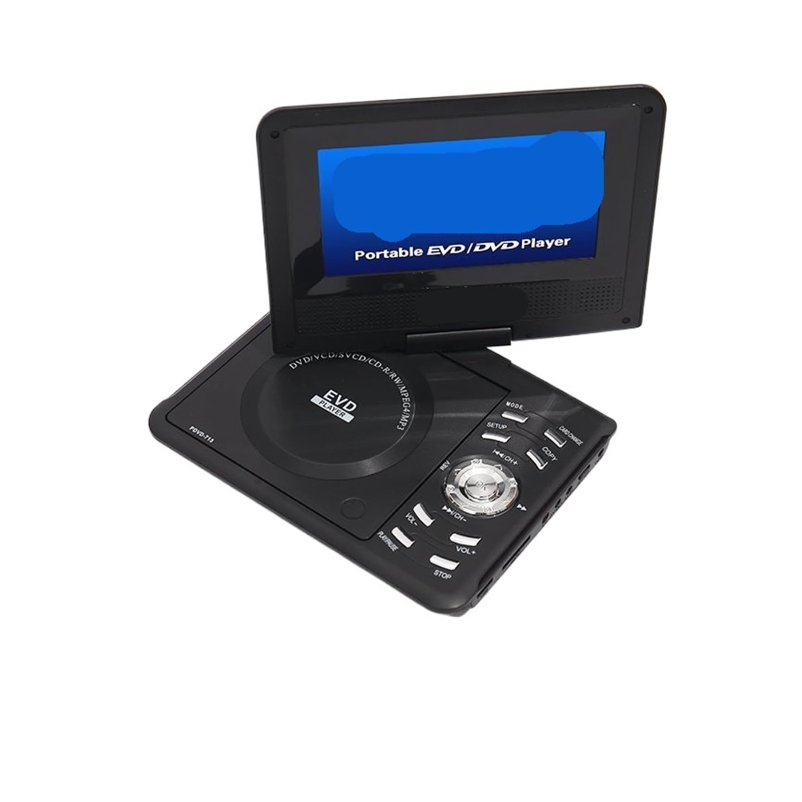 Dcdcd One Color 7.8Inch Dvd Player Mobile Tv All-In-One Portable Player Cd With Gaming Features Hd Dvd Player