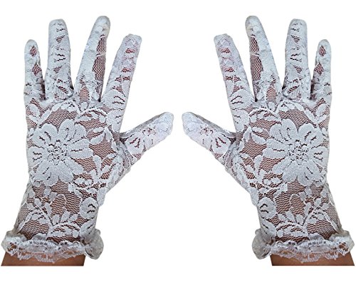 White Lace Communion Gloves toddlers. Super Cute Boys & Girls. Special Occasion. Wedding. Christmas. Dress Outfit2