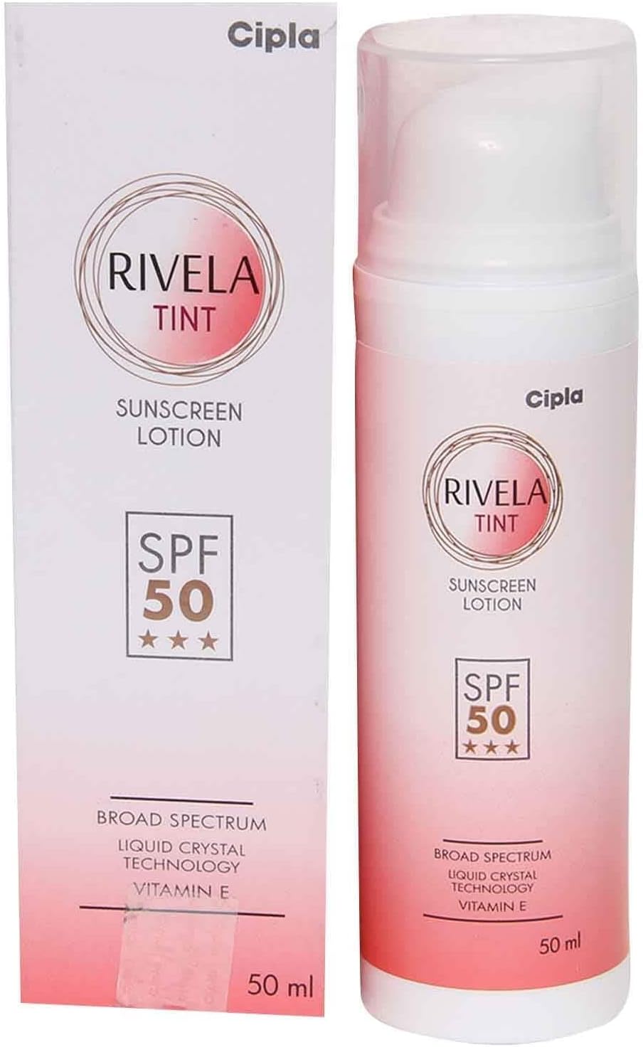 Rivela Tint SPF50 Sunscreen Lotion 50Ml