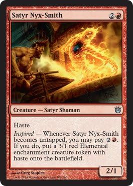 Magic The Gathering - Satyr Nyx-Smith (109/165) - Born of The Gods