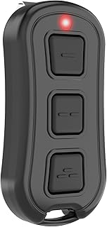 Garage Door Opener Remote Replacement for Genie/Overhead Door Remote, Compatible with All Genie Intellicode Garage Door Openers, Replaces G3T-R OCDTR-3 Remote, 3-Button Visor & Keychain Type