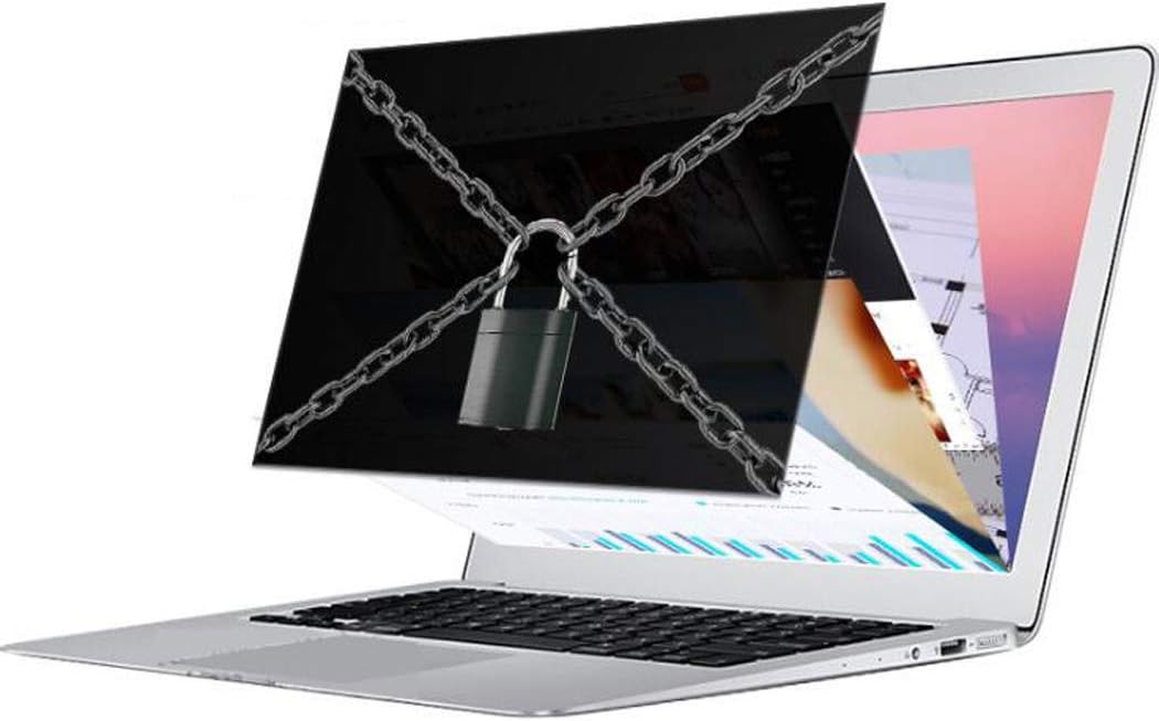 WLWLEO Privacy Film for 11.6 Inches Laptop Notebook, 16:9 Ratio Screen, Anti Blue Light Screen Protector with Privacy Filter, Anti-Scratch Protector Film for Computer Displays 257x145mm