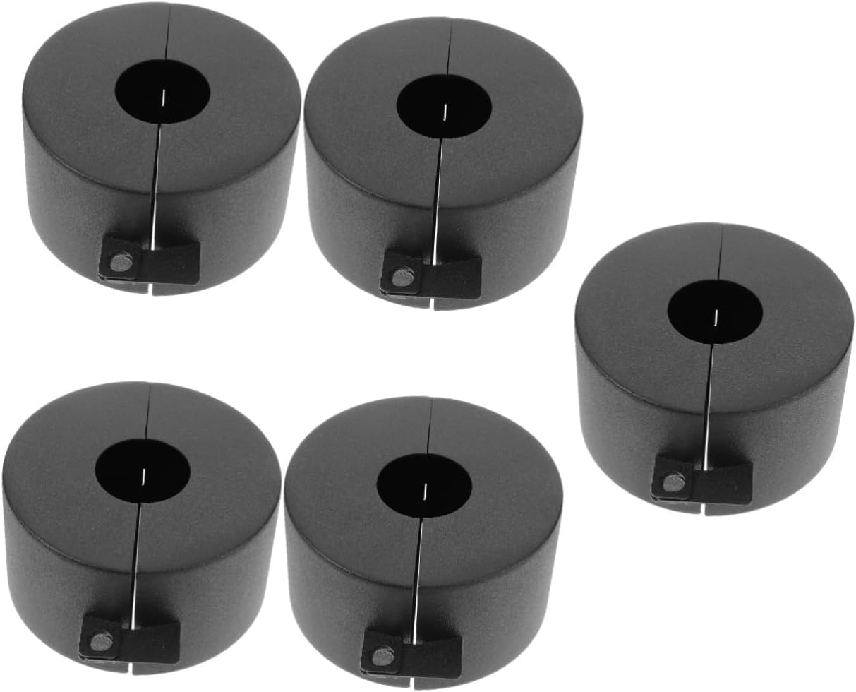 5pcs Door Knob Lock Temporary Door Handle Accessory for Enhanced Security Easy Installation Design Prevents for Homes and Apartments