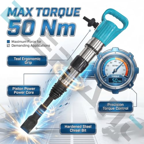 Image of Elephant Heavy Duty Tyre Pneumatic Hammer, 50 Nm Torque Power (PH-01)
