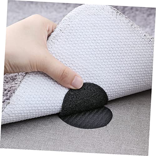20 pares de calcomanías antideslizantes para sofá y alfombras en color negro 3