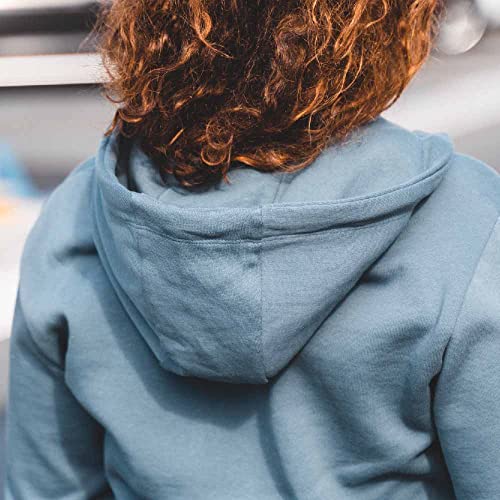 Wp West Path 100% Gots Organic Cotton Women's Zip Up Hoodie - Fair Trade Certified Zipper Hoodie For Women (Light Blue, Large) #TOP4