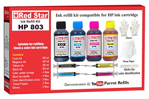 Red Star Ink Refill kit Multi Color 