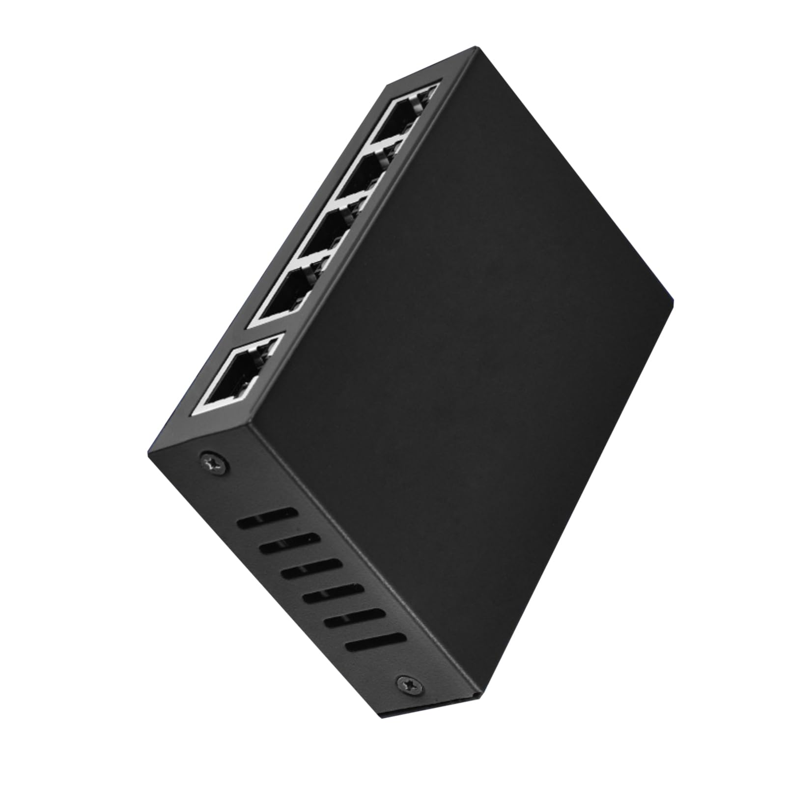 1 in 4 Out PoE Extender, 5 Port Ethernet Repeater with 90W Power for POE Switch/Injector