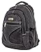 Aoking Canvas Rucksack, Laptop-Rucksack bis 16 Zoll, 5 Fächer, Unisex, Business & Freizeit, 50x38x19 cm (Anthrazit)
