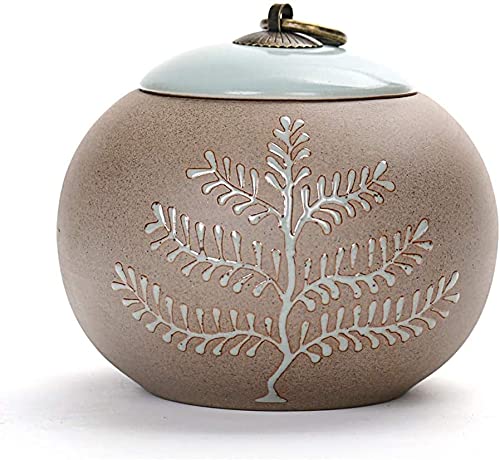 Urne cinerarie Bare e Urne Cinerarie Funeral urna Mini urne funerarie Urne funerarie Keepsake Ceneri Urne funerarie in Ceramica per Adulti o Animali Domestici a casa YSDKJ1522(Color:E)