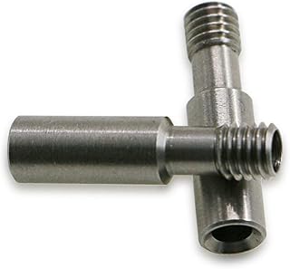 Original Stainless Steel CR-10 Ender-3 Heat Break Throat Feeding Tube Heatbreak for Creality 3D Printer CR10 V2 V3 S4 S5, CR10S, Ender 3 V2, Ender-3 pro, CS3 Hotend (Stainless Steel)