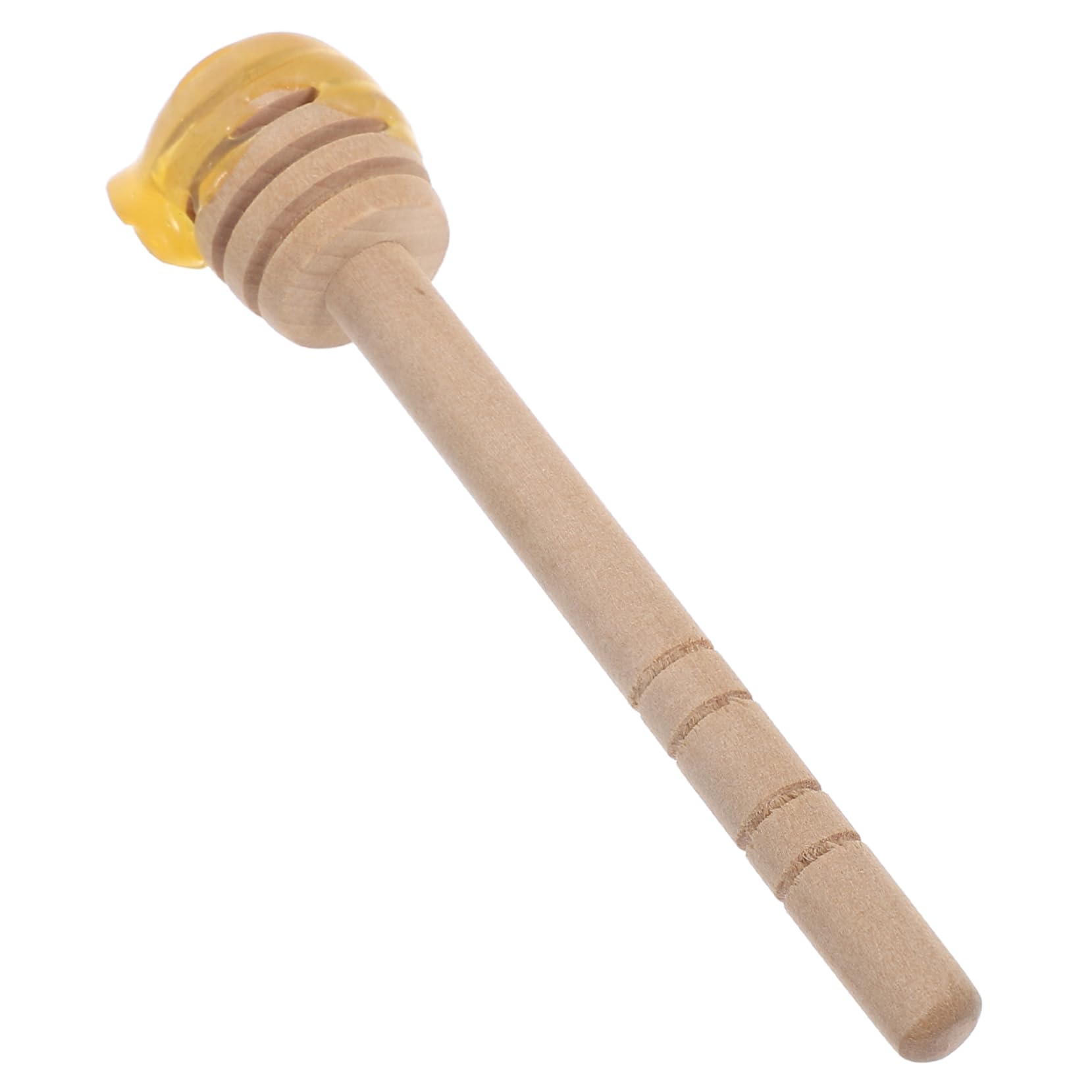 KICHOUSE Honey Stick Stir Sticks Coffee Stirring Rod Syrup Stirrer Coffee Bar Accessories Jam Stirrer Sticks Honey Stirrers Honey Dippers Sticks Honey Stirring Sticks Wooden re-usable