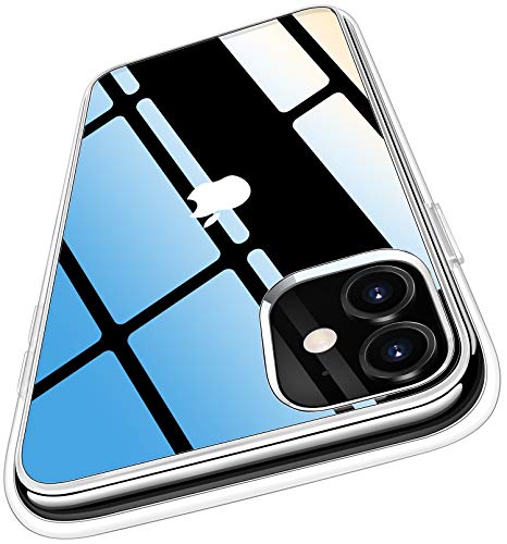 RANVOO iPhone 11 case, Strong Protective Crystal Clear Case with Shock Proof TPU Bumper and Transparent Hard PC Back Case Cover, Anti-Yellowing Clear