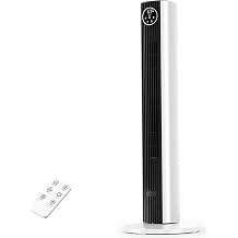 Antarctic Star Tower Fan for Bedroom, 36 Inch Quiet Standing Cooling Fan with 3 Speeds 2 Modes, 23ft/s Velocity, 12H Timer, 85 Oscillating Bladeless Floor Fan with Remote for Home Office Dorm