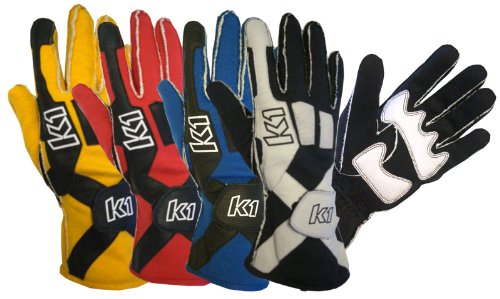 K1 Race Gear 40083117 Red Small Pro X Driving Glove - Pair