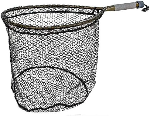 McLean Angling Short Handle Weigh Net, Rubber Mesh