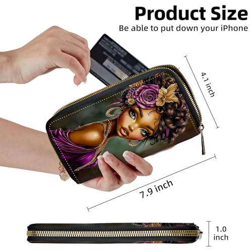 Wrist Wallets for Women, Lightweight RFID Blocking Multi-Functional Secure Wrist Purse for Travel, Daily Use-124
