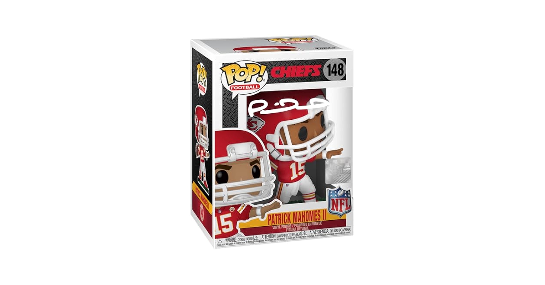 Funko Pop! NFL パトリック・マホームズ/KC・チーフス148 Amazon.com: Funko Patrick Mahomes (Kansas City Chiefs) NFL