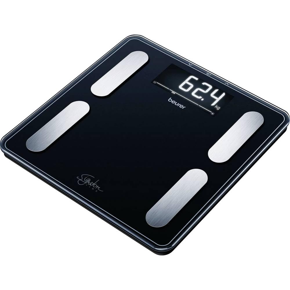 Beurer BF 400 Black Signature Line Diagnostic Scale, Precise Body Analysis for up to 10 People, with Extra Large Inverse LCD Display, Load Capacity up to 200 kg-image-28
