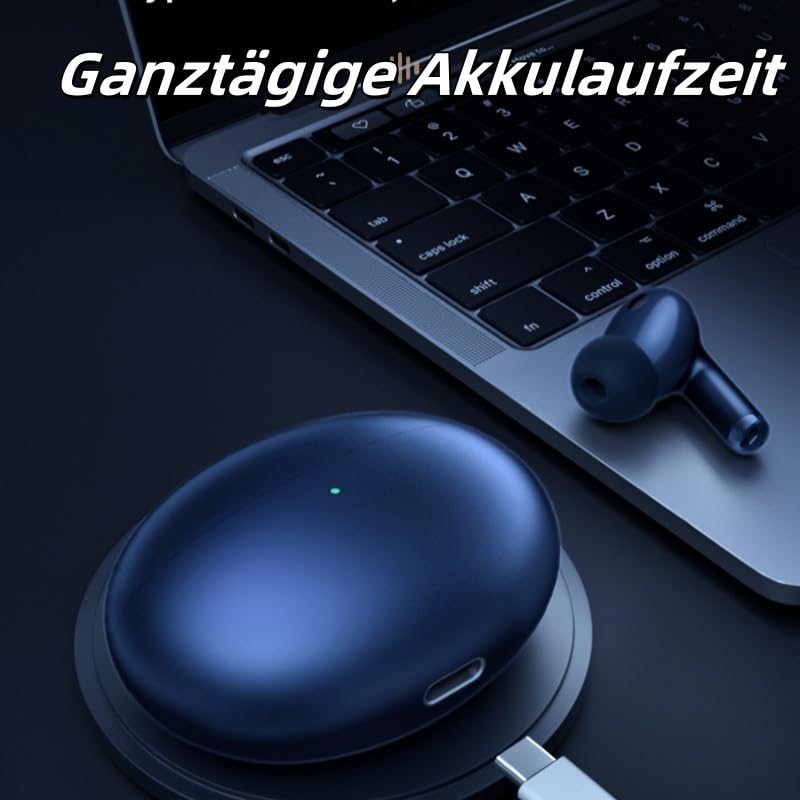 Sekoda Comfort max ohrhörer Wireless-Earbud, In Ear kopfhörer Bluetooth,Tiefer Bass, HiFi Stereo, herausragender Sound Touch Control