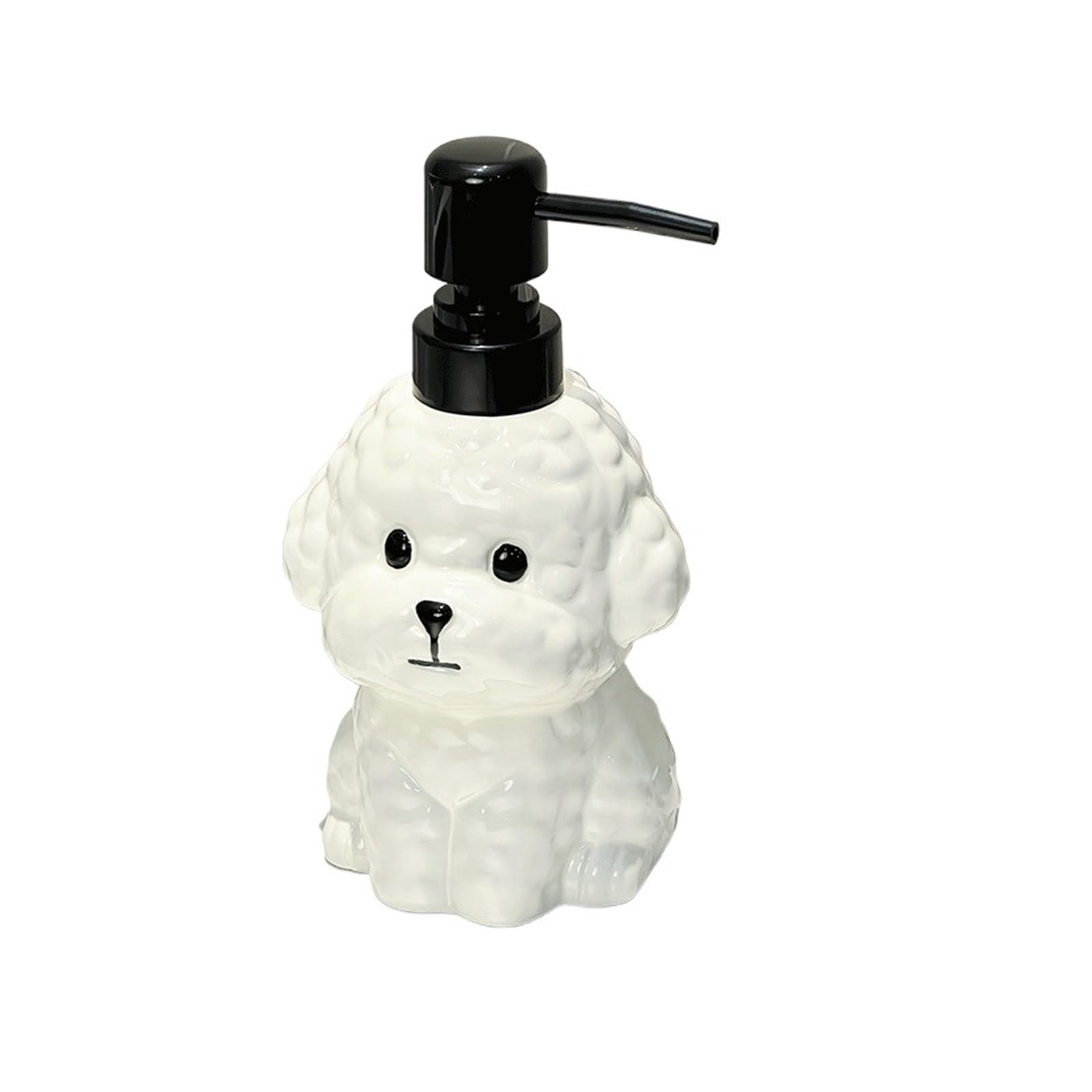 Bouteille savon pour les mains chiot pour une salle de bain ludique