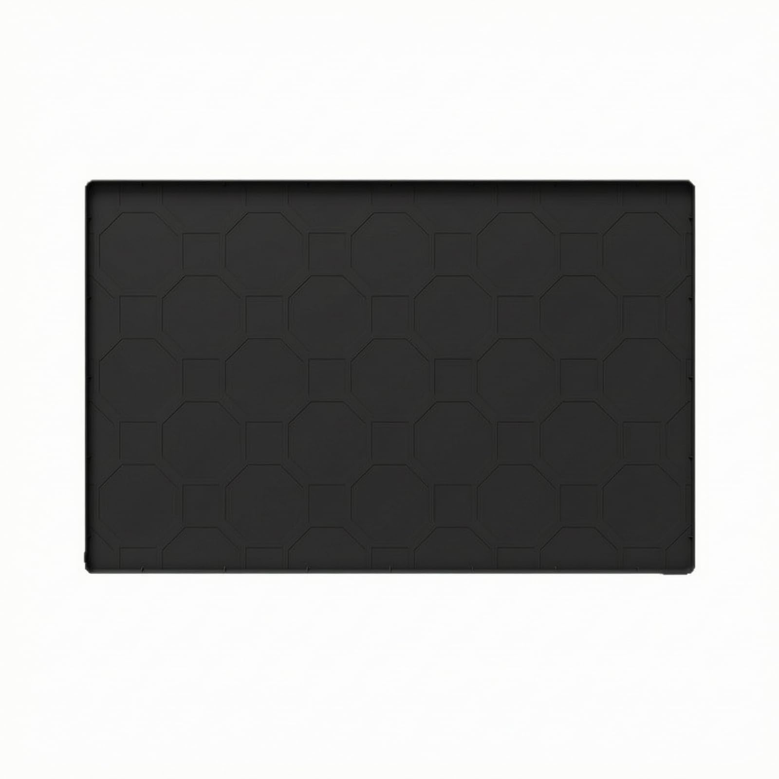 Alfombrilla con BOR, Negro, 71 × 55,8 Cm